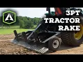 TR3 Rake - 3pt Tractor Rake