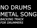 Download Lagu No Drums Metal Song // FOR DRUMMERS // 125BPM
