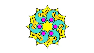Simple Python Turtle Graphic and Code Esoteric Sun