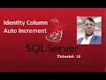 SQL Server Tutorial-18 Identity Column Auto Increment Aksadur Bangla