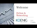 Learn Python Networking online Koenig Solutions