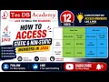Java 12 - How to access STATIC NONSTATIC members