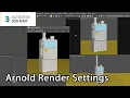 Product Visualization in 3ds Max Arnold Render Settings - Lesson 4 15