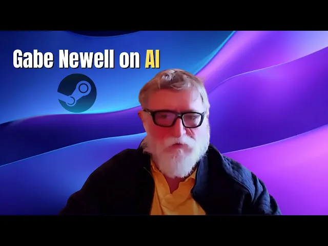 Gabe Newell Full Interview (2025) – AI, Gaming &amp; Success