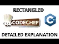 RECTANGLED Codechef Contest Solution l Solution in C How to solve Codechef problems