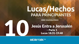Jesús entra a Jerusalén