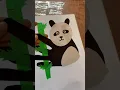 How to make a cute panda