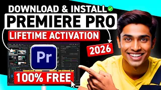 How to Download Adobe Premiere Pro for FREE on PC MAC LAPTOP 2026