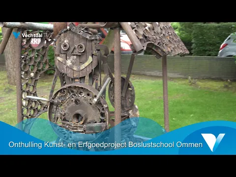 Onthulling Erfgoed- en Kunstproject Boslustschool Ommen