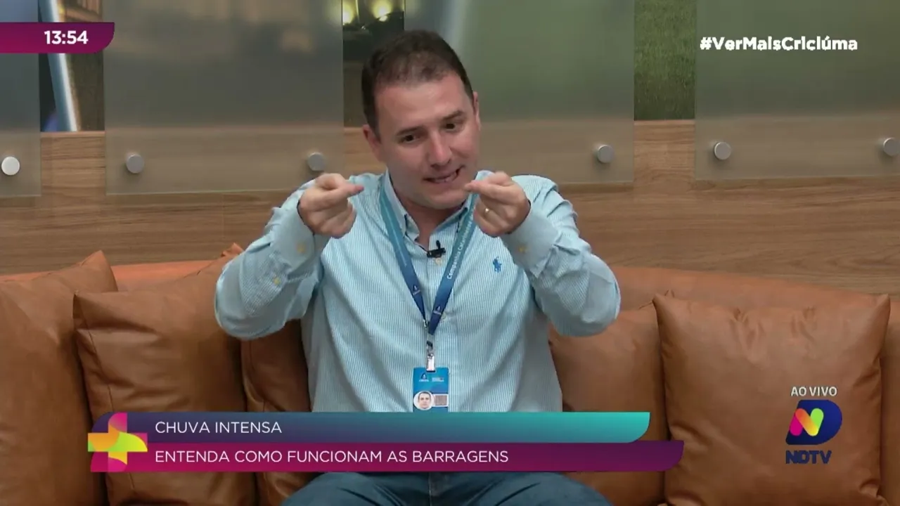 Você sabe como funciona uma barragem? Jaison Speck, da CASAN, explica da segurança durante cheias