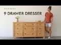 How to Build a 9 Drawer Dresser And Why 9 Drawers are Better Than 6