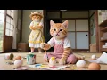 Download Lagu Ginger Kitten Ruins the Egg🥚, Watch How Mama Cat Teaches with Patience💕 | Funny Cat Videos