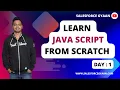 Basic of Javascript Learning Part 1 Hindi Javascript for beginners Salesforce Gyaan