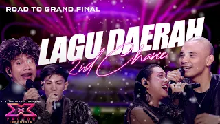 Download KESERUAN 2ND CHANCE MENYANYIKAN LAGU DARI DAERAH MASING - MASING | X FACTOR INDONESIA 2021 MP3