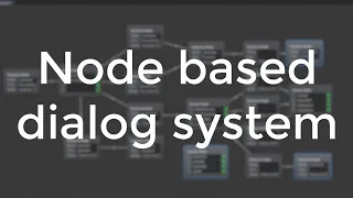 Node Based Dialog System Asset - Unity