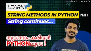 EP 11 String Method String in Python Python Basics Tutorial High Paying Job