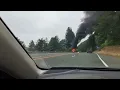 RV on Fire near Scotia