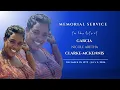 Memorial Service for the late Garcia Clarke-Mckennis Thursday August 20 2026