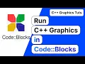 How to run graphics program in CodeBlocks Graphics in C