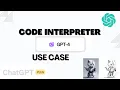 CHATGPT 4 CRAZY things you can do with Code Interpreter