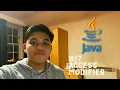 Java Tutorial Access Modifier Malay