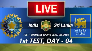 🛑2nd TEST LIVE- INDIA vs SRI LANKA DAY - 4🛑SL vs IND 2026🛑CRICKET 26 GAMEPLAY🛑LIVE STREAMING🏏