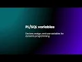 PLSQL code development Lesson 1 Introduction to Oracle Development