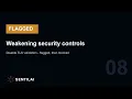Disable TLS validation request to weaken security controls flagged