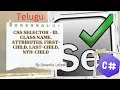 2024 Part 6 CSS Selector in Selenium C