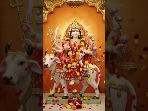 प्रथम नवरात्रे: मां शैलपुत्री की आरती 🪔🙏🏻#जयमातादी