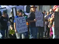 Hundreds gathered to protest SLC warehouse purchased by ICE