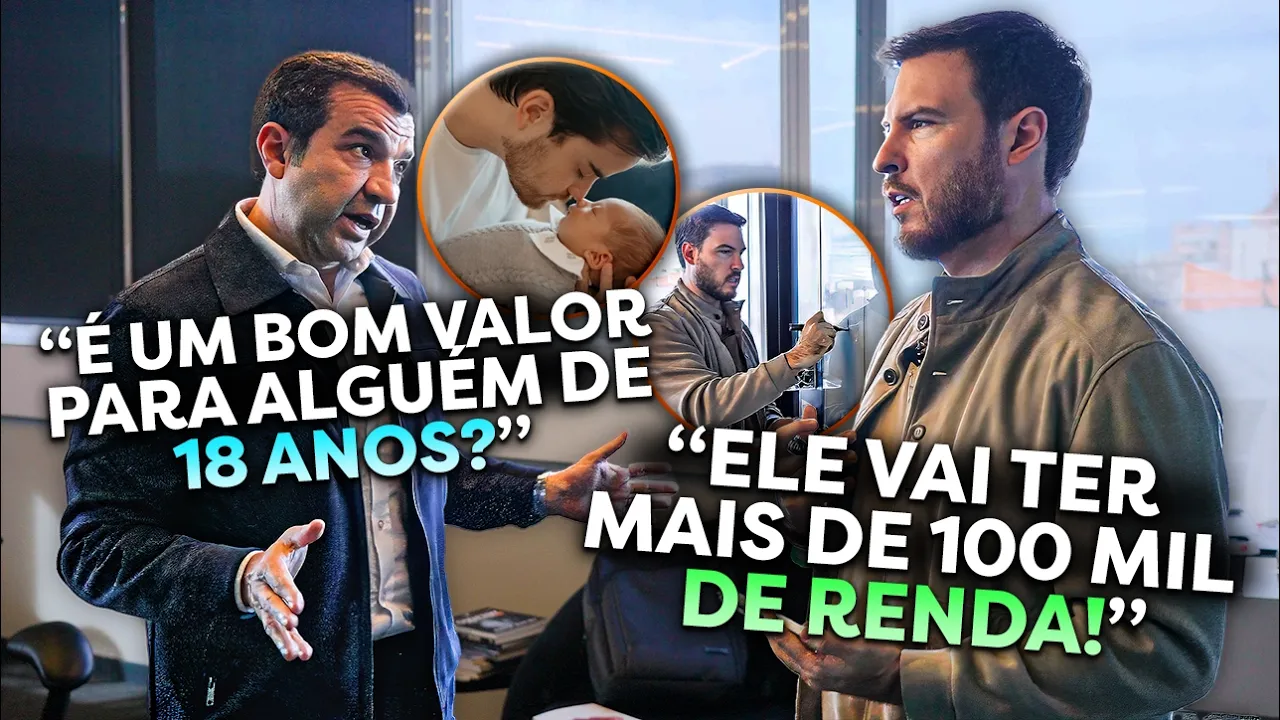 INVESTINDO +R$ 20 MIL/MÊS PRO NETO DO MAIOR INVESTIDOR DE STARTUPS DO BRASIL (ele pediu minha ajuda)