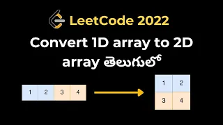 Leetcode 2022 Convert 1D Array Into 2D Array Python