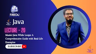 Master Java While Loops A Comprehensive Guide with Real Life Examples Bangla