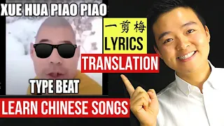 learn chinese through a popular song xue hua piao piao with pinyin lyrics u0026translation 