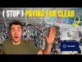 TSA PreCheck Lines Too Long CLEAR is the Answer And It s Free with Amex