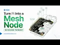 Turn Your Raspberry Pi into a Long-Range Meshtastic Node WisMesh Pi HAT