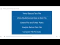 LV Core 1 WRITING AND READING DATA TO FILE