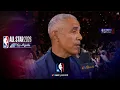 Lagu Former president Obama glad to see basketball becoming global | NBA All-Star Game | NBA on NBC