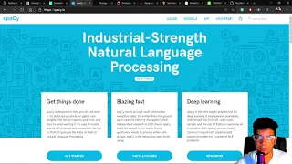 NLP Libraries in Python - NLTK TextBlob spaCy