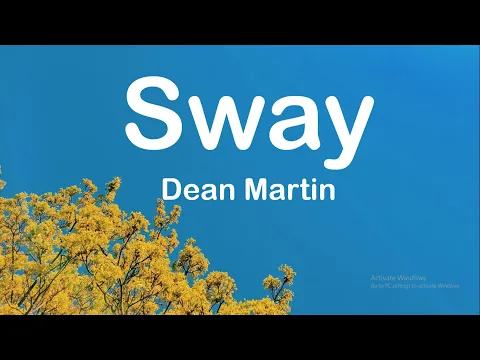 Download MP3 Dean Martin - Sway (Lyrics)