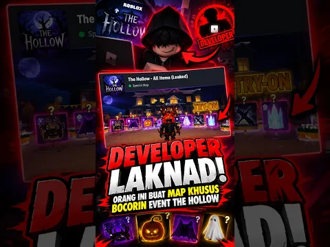 LAKNAD!! developer ini buat map khusus bocorin semua item The Hollow roblox