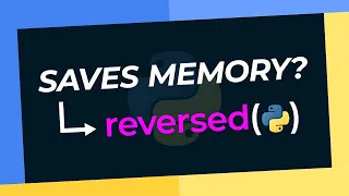 What reversed ACTUALLY Does In Python
