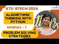 KTU BTECH 2024 Sem 1 - Algorithmic Thinking with Python