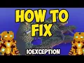 IOException An existing connection was forcibly closed by the remote host EASY