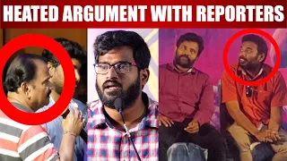 only for bhaktas press reporters vs pallu padama paathuka team heated argument 