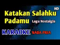 Download Lagu MENGAPA TIADA MAAF - KARAOKE NADA PRIA COWOK #nostalgia
