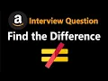 Find the Difference - Leetcode 389
