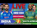 Lagu 🔴Ind vs Sa 3rd ODI 2025 | India vs South Africa Live Cricket Score \u0026 Fan Commentary