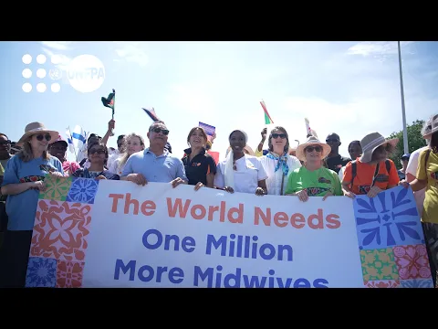 Marching for the midwives who save lives every single day